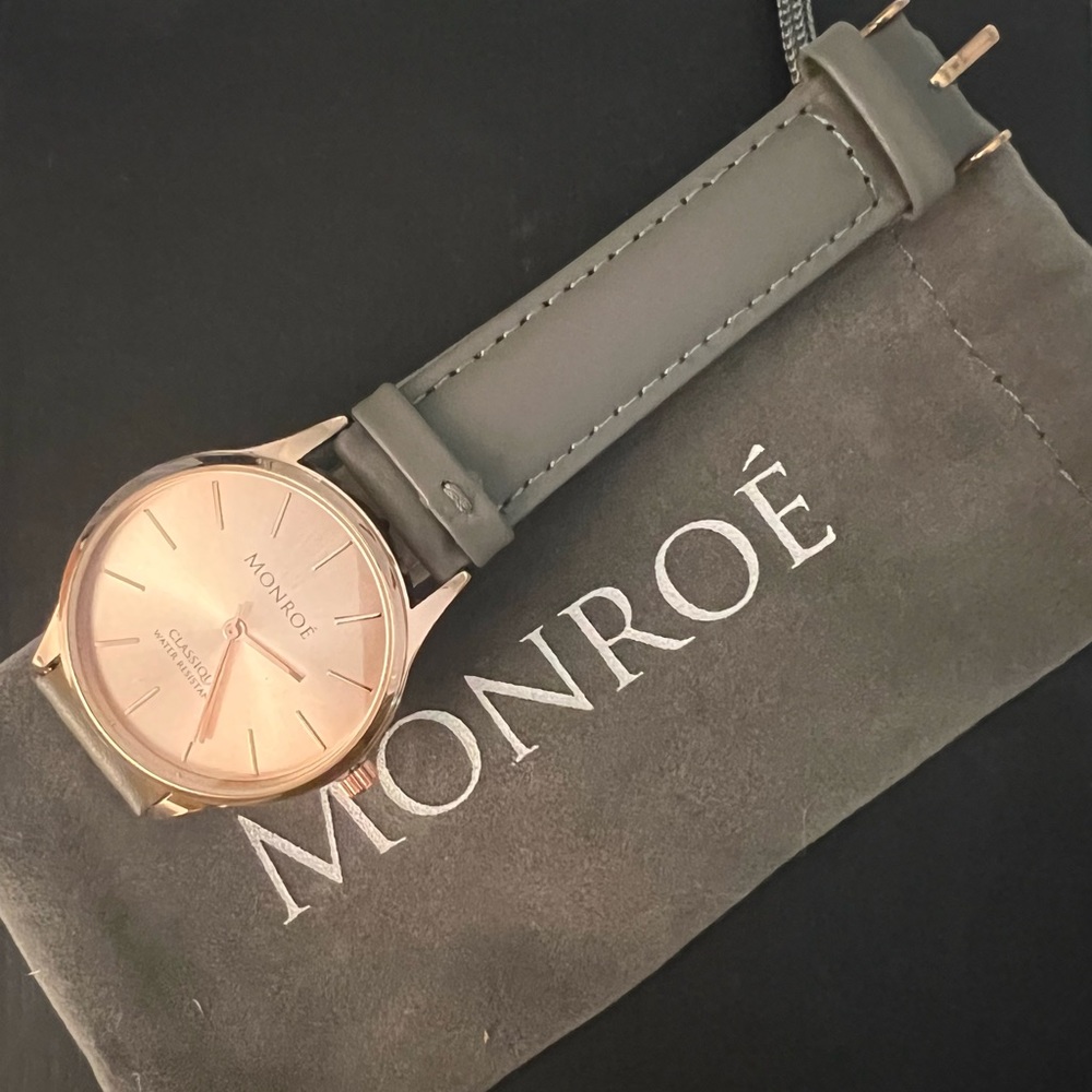 Monroe Leather Watch